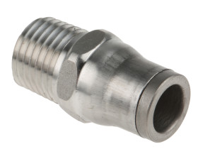 Złączka pneumatyczna NPT 1/4 męskie Wciskane 8 mm Legris Adapter gwintowany prosty NPT 1/4 męskie