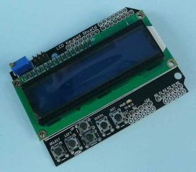 MODUŁ WYŚWIETLACZ SHIELD 2x16 BLUE+KLAWI