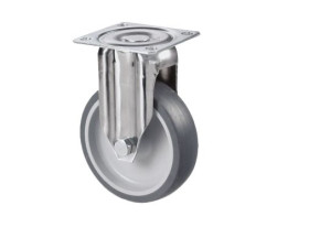 Koło samonastawne średnica kabla 100mm Płyta Guitel Hervieu 80kg wysokość całkowita 134mm