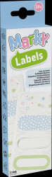 169589 Iron-on labels for MARKY, 28 labels