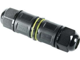 Wodoodporna mufa kablowa z 5 torowym złączem śrubowym, IP68, 450V