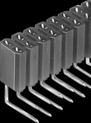 BL 4.72 Z female connector 2,54mm, 2x36, separable, angled