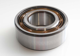 Łożysko kulkowe wew: 25mm zew: 62mm Dwurzędowe łożysko kulkowe skośne 25.4mm RS PRO dwurzędowe