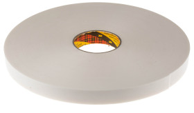 Taśma piankowa grubość 1.15mm szerokość 25.0mm 3M Biały długość 66.0m