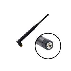 Antena WIFI 5dBi 2,4GHz czarna 170mm (SMA z pin)