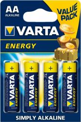 Bateria alkaliczna VARTA LR06 AA 1,5V ENERGY; blister; 4 szt.