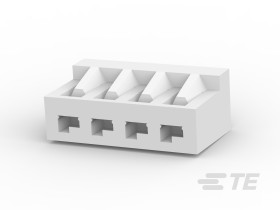 Złącze PCB 4-pinowe raster: 2mm -rzędowe TE Connectivity Montaż na płytce drukowanej