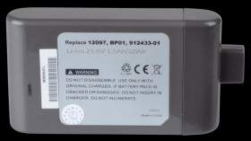 1500 mAh, Li-Ion for DYSON DC16