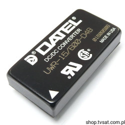 UWR-15/600-D48 DC-DC Uin 18-72V Uout 15V 0.6A THT DATEL