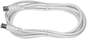 Kabel sznur 2,5m wtyk telewizyjny QUICK-FIX PREMIUM SAK 251-02