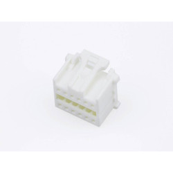 Molex 513531200 Microclasp Socket Housing 12 Pins 2mm Pitch White