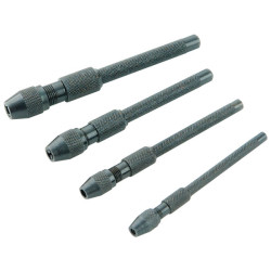 Faithfull PV/1-4 Pin Vice Set 4 Piece