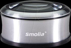 3R-SXC-GR Reading magnifier smolia XC, LED, Ø 69 mm, 3.0x, grey