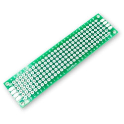 Płytka dwustronna uniwersalna PCB wiercona 2x8 cm