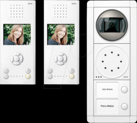 RGE1892470 Video door intercom system set, double-dwelling