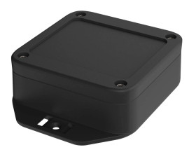 Bopla BL 757530 WL2 DO-9005 (16188665) - obudowa ze wspornikami ściennymi i górnym mocowaniem pokrywy (76,2 x 76,25 x 29 mm)