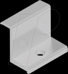 319020300800 PV-Endklemme, silber, für 30 mm Module