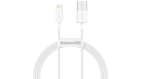 Baseus Kabel Superior Series, 2.4A, 1M (Biały)