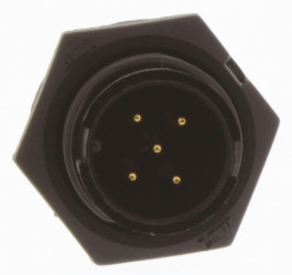 Złącze wielostykowe przemysłowe 5-pinowe, panelowe Wtyczka Amphenol Industrial
