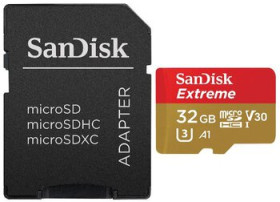 Karta pamięci SanDisk microSD (microSDHC) 32GB Extreme 667x 100MB/s UHS-I U3 V30 A1