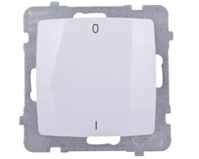 KARO Łącznik podwójny biały ŁP-11S/m/00