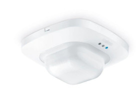 Czujnik obecności i zmierzchu IR Quattro HD 24m KNX V3 podtynkowy IP20 kwadrat biały 058470