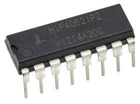 Sterownik bramki MOSFET 16-pinowy 1,25 A PDIP HIP4082IPZ Pełny mostek CMOS, TTL 15V