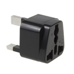 Adapter gniazdo EU na wtyk UK Maclean MCE154 czarny MCE154