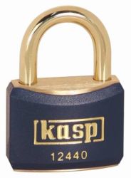Kłódka Kasp K12440BLUD 40 mm Zamykana na klucz z zamkiem kluczykowym