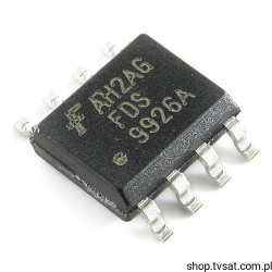 FDS9926A N-FET 20V 6.5A 2W SMD-SO8 FAIRCHILD