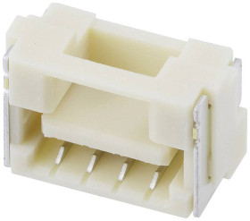 Molex Listwa kołkowa, męska, do wbudowania, standardowa Ilość pinów 4 Wymiary siatki: 1.25 mm 5023820470 1 szt. taśma na