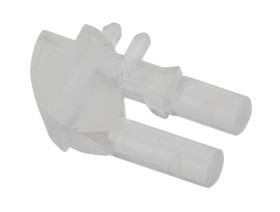 Światłowód do LED, sztywny, kątowy, dł. 17.9mm, 2-rzędowy, 2-drożny, Dialight