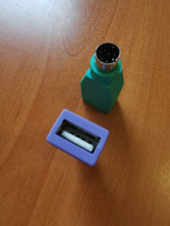 USB to PS/2 adapter for mouse