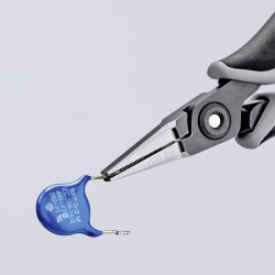 Knipex 34 42 130 ESD Precision Electronics Gripping Pliers Flat Wide Jaws 130mm