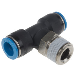 Złączka pneumatyczna Wciskane 12 mm Wciskane 12 mm Festo Adapter gwintowany teowy R 1/2 męskie