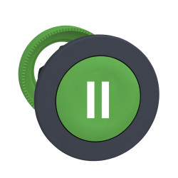 Przycisk, Ø 36.6mm, IP66, IP67, IP69K, kolor: Zielony, Schneider Electric, Harmony