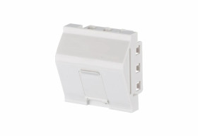Adapter 1 port pod keystone 45x45 METZ CONNECT 130914J4502KE