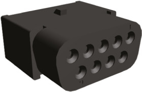 Obudowa złącza 9-pinowe 2-rzędowe raster: 2.74mm TE Connectivity Żeński Montaż na kablu HDJ-20 Złącze PCB