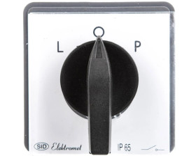 Łącznik krzywkowy L-0-P 3P 40A IP65 z płytką Łuk 40-42 924027