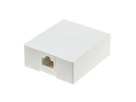 Gniazdo telefoniczne natynkowe modularne 8p8c RJ45 PN1-8