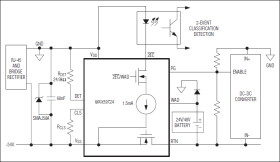 IEEE 802.3af/at-Compliant, Powered Device Interface Controller with Integrated Power MOSFET