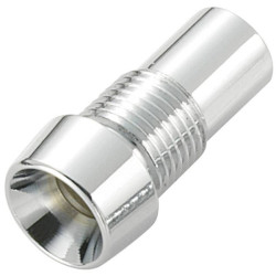 TRU COMPONENTS 1588007 LED socket Metal for 5 mm LEDs Screw mount