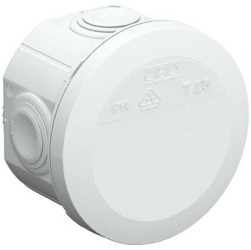 Cable junction box, 63 x 45 mm, no. of entries: 4, 2.5 mm², gray, IP65, 2007029