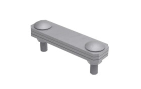 Złącze krzyżowe skośne pręt-bednarka 3-elem. stal ocynkowana ogniowo 116.0.2 OG 11602002