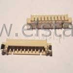 WN 10D Złącze męskie kątowe 10 styków SMD r= 1,25