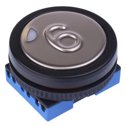 LPI5112R1K21706 APEM '6' Red 12V illuminated Large Actuator Push Button Switch IP53