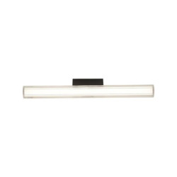 Kinkiet Linea LED z personalizacją oświetlenia CCT i szklanym kloszem LP-0510/1W-45 BK Light Prestige