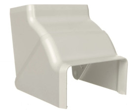 Pokrywa narożna wewnętrzna EKD 80x40mm biała 8505