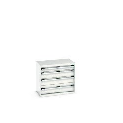 Szafa, kolor: Jasnoszary, materiał: , materiał: stal, 700mm x 525mm x 800mm, Bott