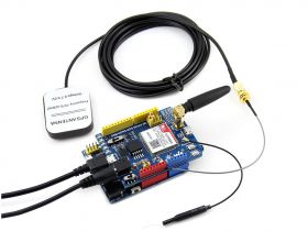 Moduł z SIM808 GSM/GPRS/GPS - Shield dla Arduino